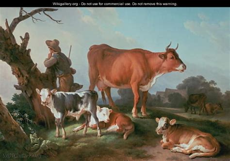  The Cowherd -  A Serene Depiction Of Pastoral Life Painted In Earthy Tones!