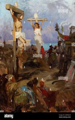 ภาพ Crucifixion โดย Engelbert Mumbach: การตรึงกางเขนที่เต็มไปด้วยความทุกข์ทรมานและศักดิ์ศรีอันสง่างาม